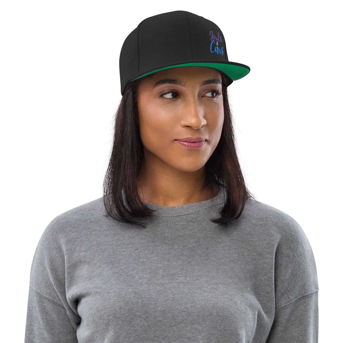 Girls and Cars Snapback Hat - Adjustable Streetwear - Sapphire Brand