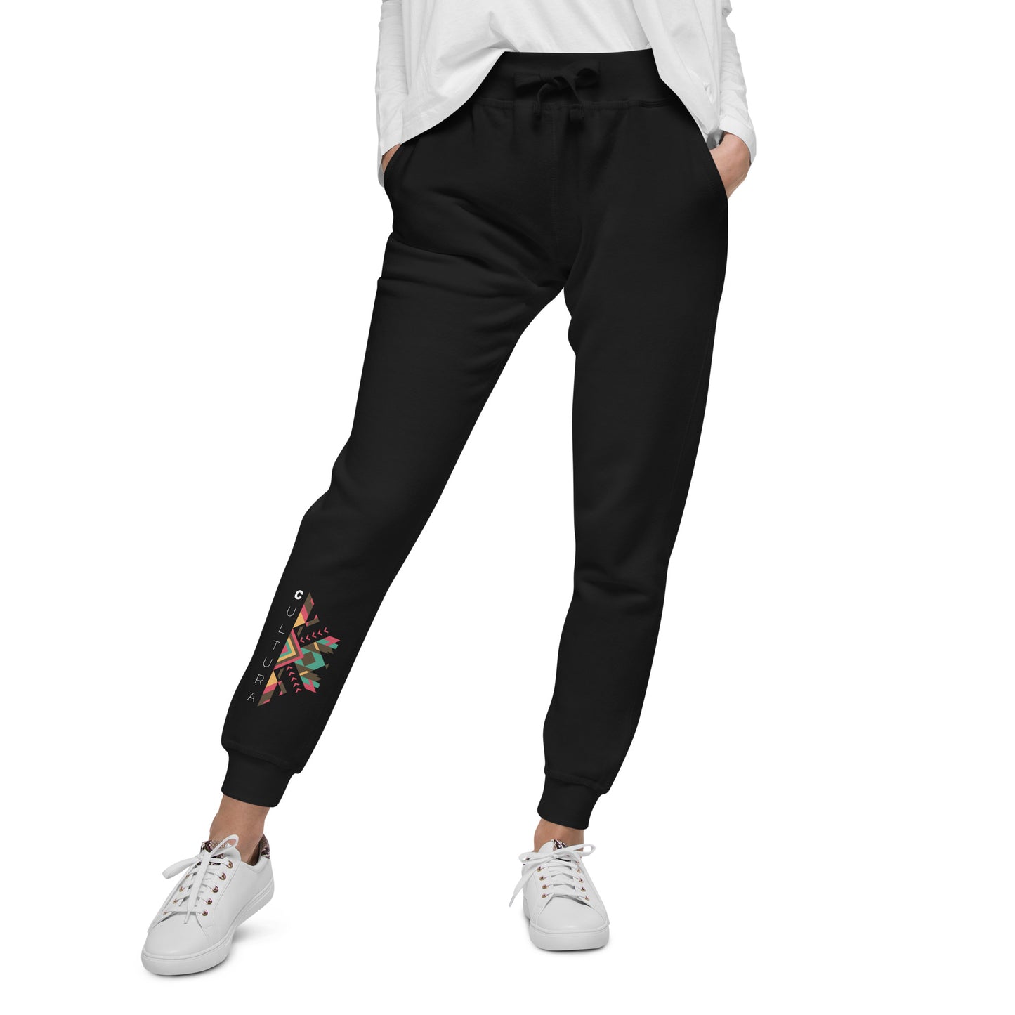 Cultura Fleece Sweatpants - Celebrate Latino Pride with Stylish Joggers - Sapphire Brand