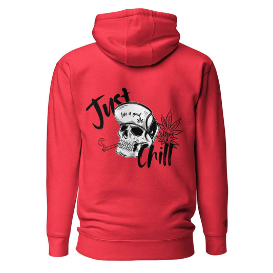 Just Chill Hoodie - Embrace Relaxed Lifestyle Streetwear - Sapphire Brand
