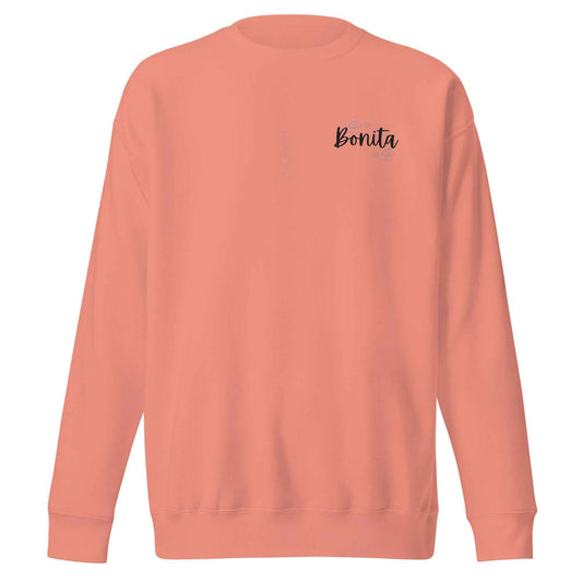 Bonita Premium Latina Pride Sweatshirt - Celebrate Your Culture in Style - Sapphire Brand