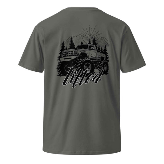 Lifted Premium T-Shirt - Trendy Streetwear Graphic Tee for Everyday Style - Sapphire Brand