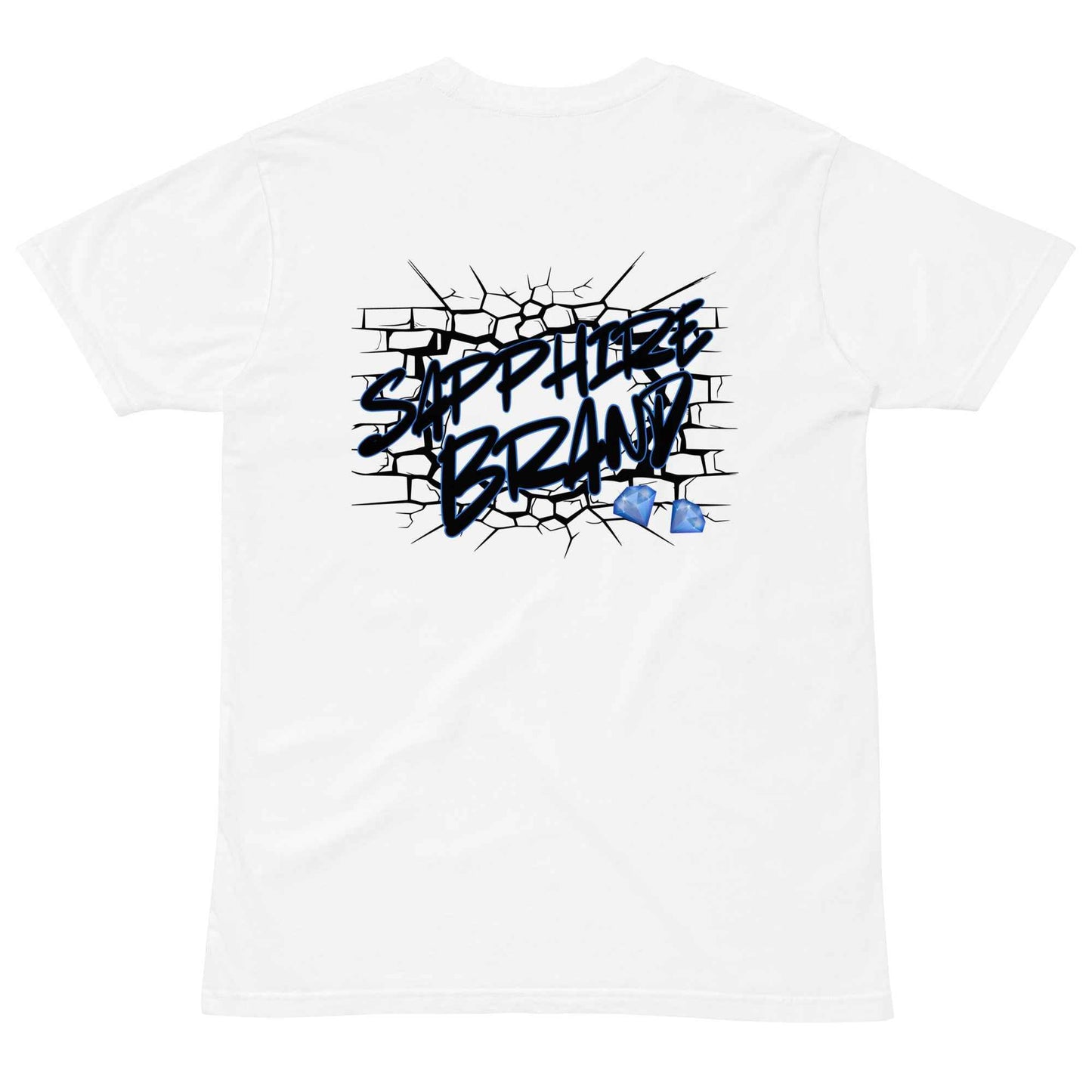 Sapphire Premium Cotton T-Shirt - Signature Quality Tee for Ultimate Comfort - Sapphire Brand