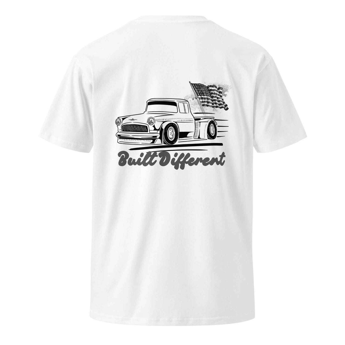 Built Different T-Shirt - Premium Motivational Streetwear for Bold Individuals - Sapphire Brand