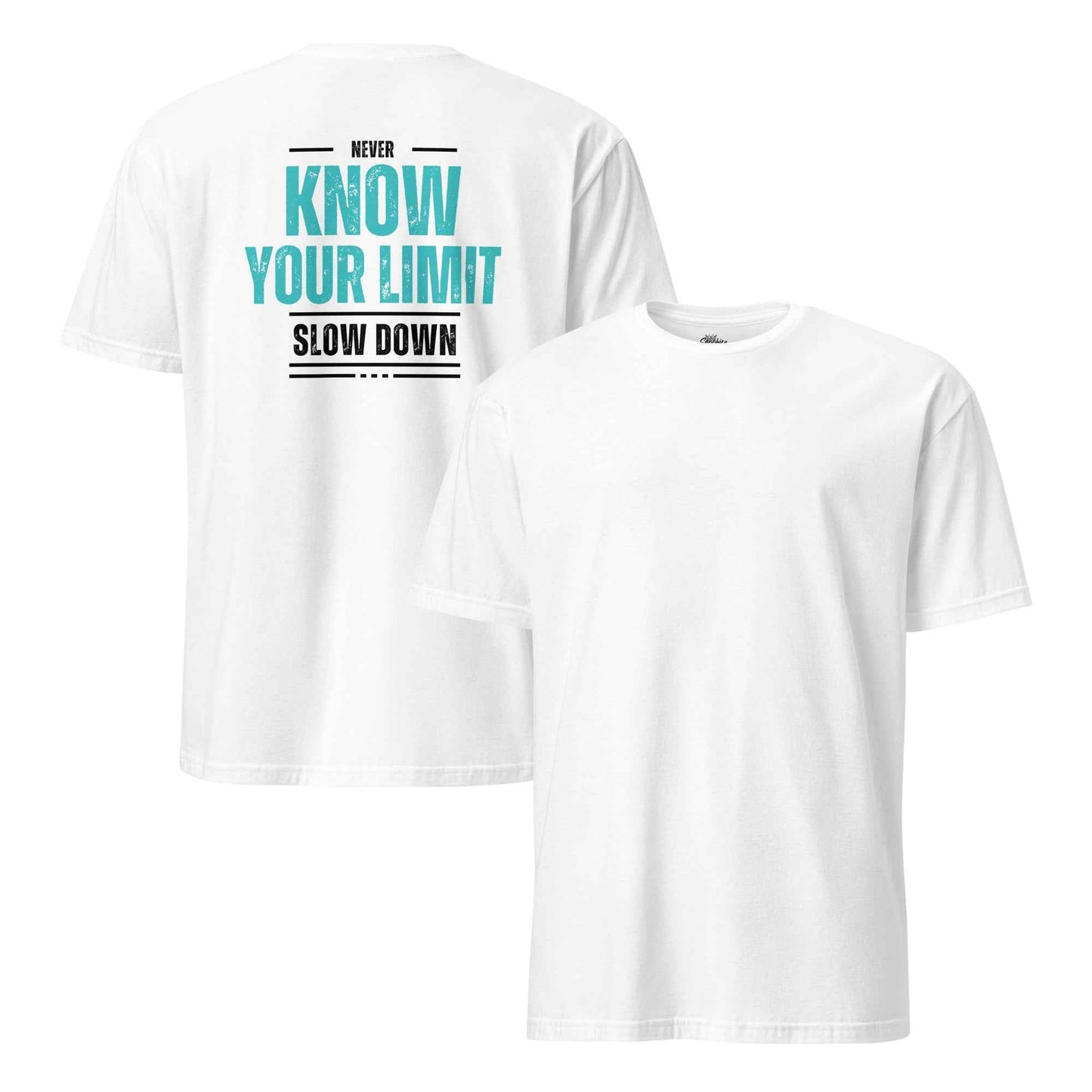 Know Your Limit T-Shirt - Stylish & Comfortable Wear - Sapphire Brand