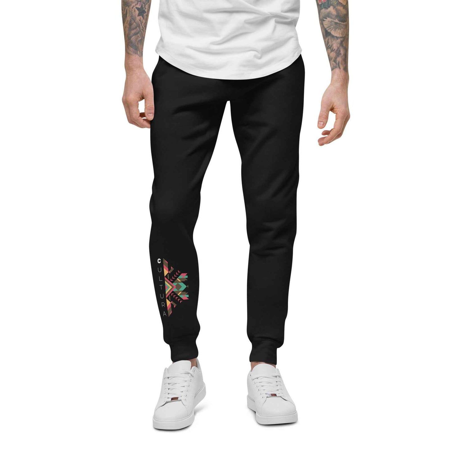 Cultura Fleece Sweatpants - Celebrate Latino Pride with Stylish Joggers - Sapphire Brand