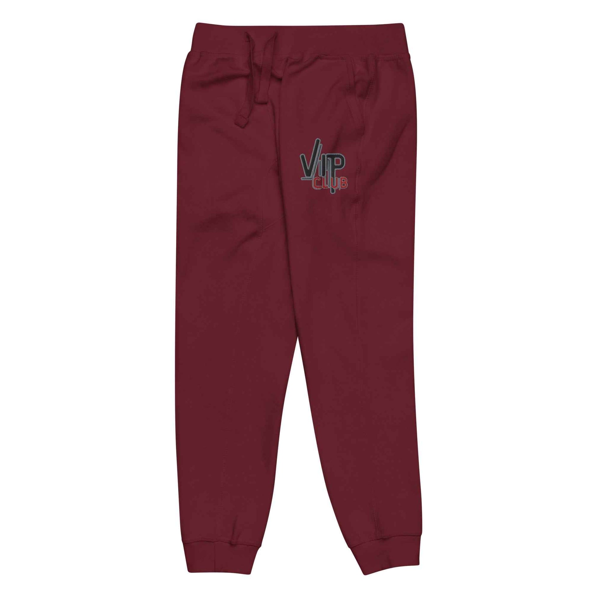 VIP Club Fleece Sweatpants - Premium Comfort Streetwear Fleece Sweatpants - Sapphire Brand