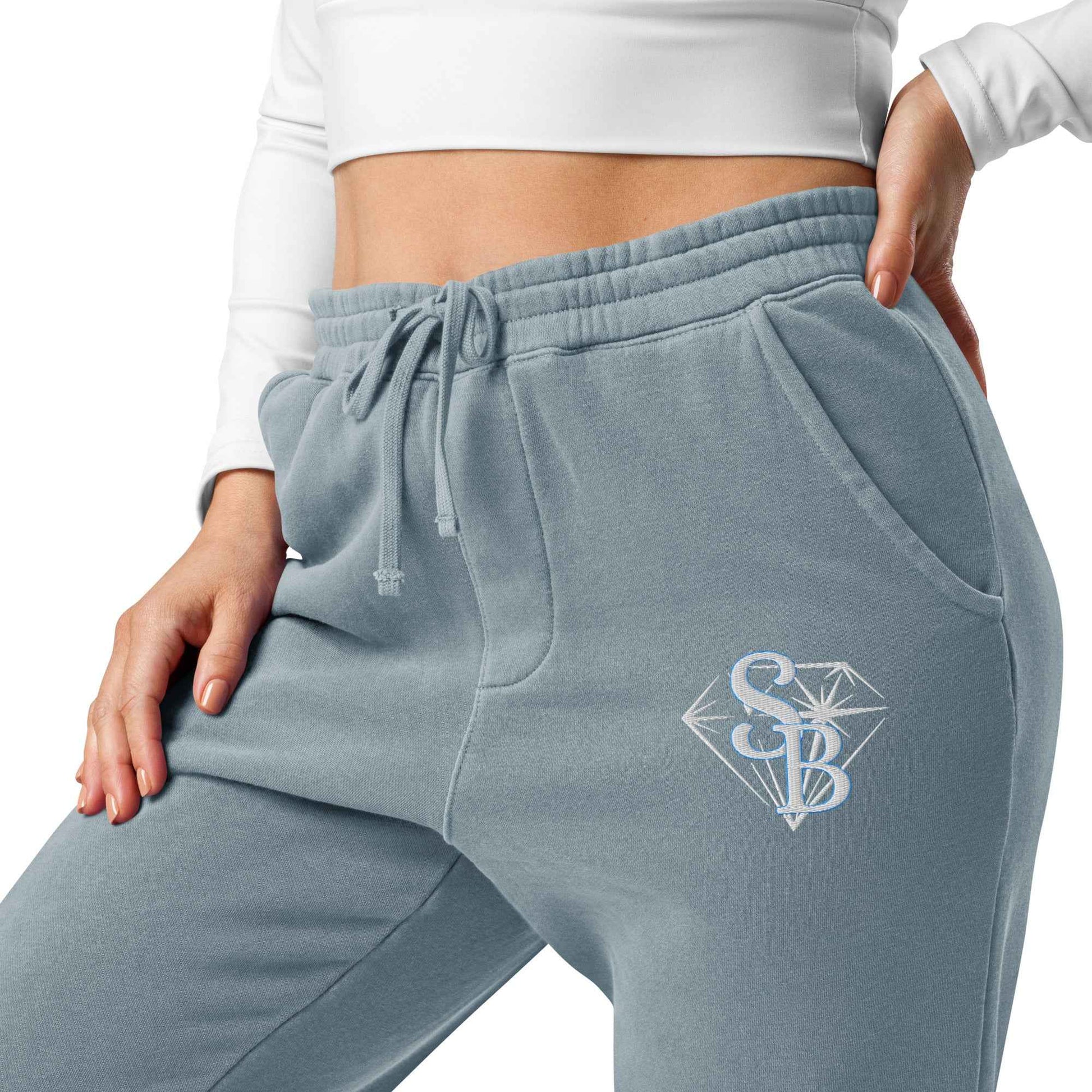 SB Pigment-Dyed Sweatpants for Ultimate Comfort - Premium Joggers - Sapphire Brand