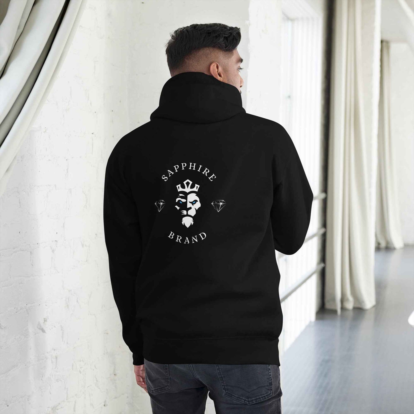 Sapphire Hoodie Streetwear - Classic Premium Brand Hoodie - Sapphire Brand