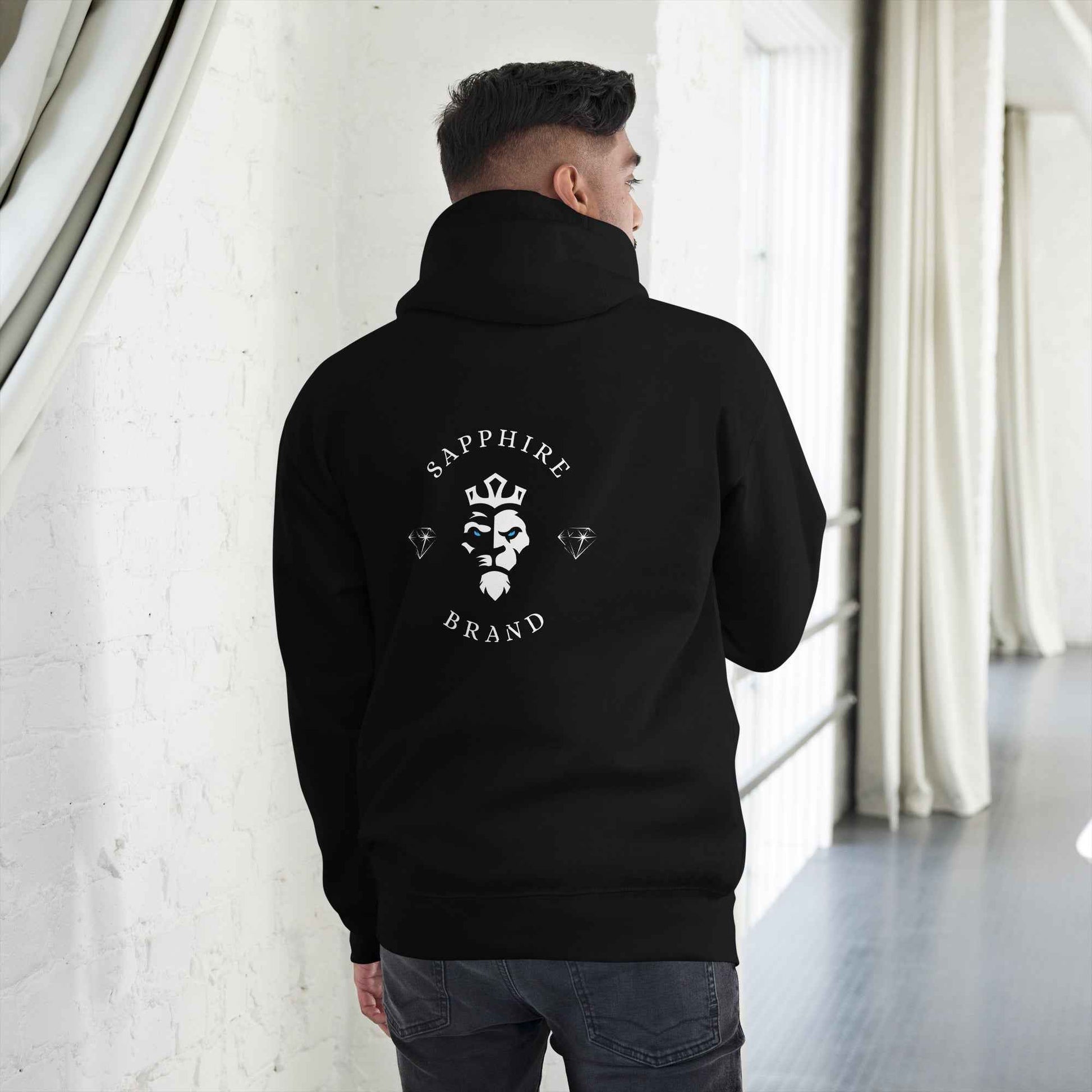 Sapphire Hoodie Streetwear - Classic Premium Brand Hoodie - Sapphire Brand