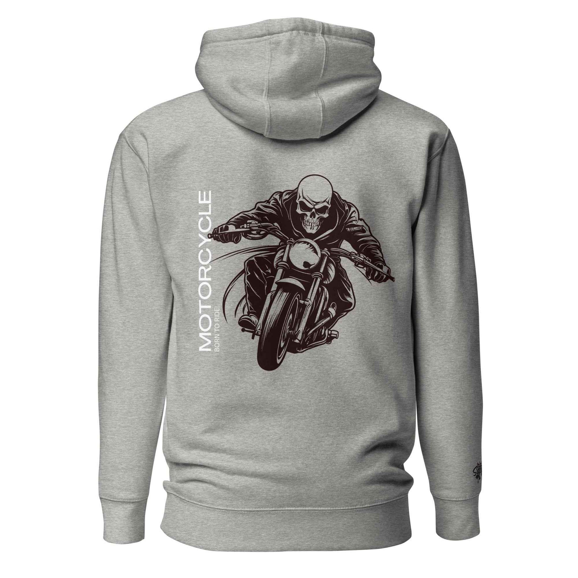 Motorcycle Hoodie for Biker Lifestyle - Stylish Streetwear Essentials - Sapphire Brand