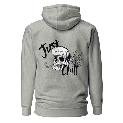 Just Chill Hoodie - Embrace Relaxed Lifestyle Streetwear - Sapphire Brand