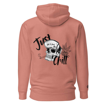 Just Chill Hoodie - Embrace Relaxed Lifestyle Streetwear - Sapphire Brand