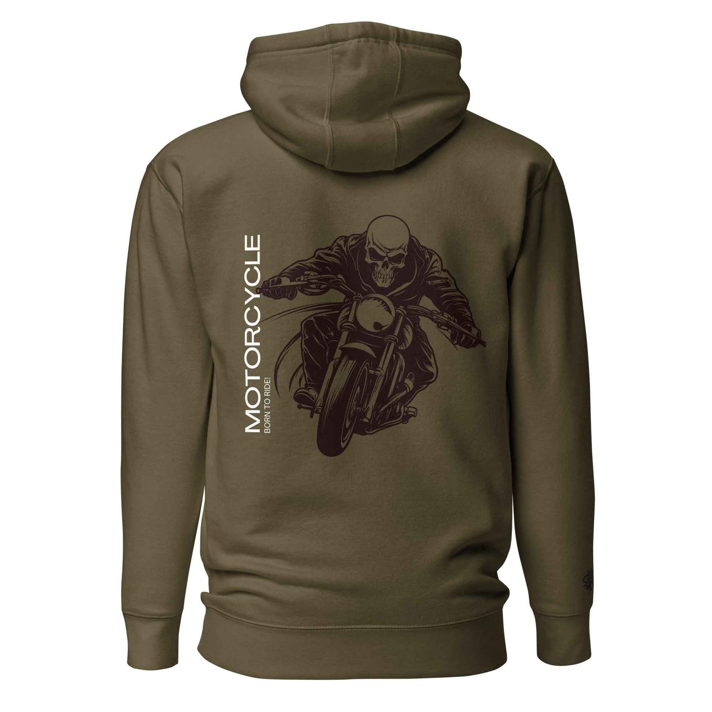 Motorcycle Hoodie for Biker Lifestyle - Stylish Streetwear Essentials - Sapphire Brand