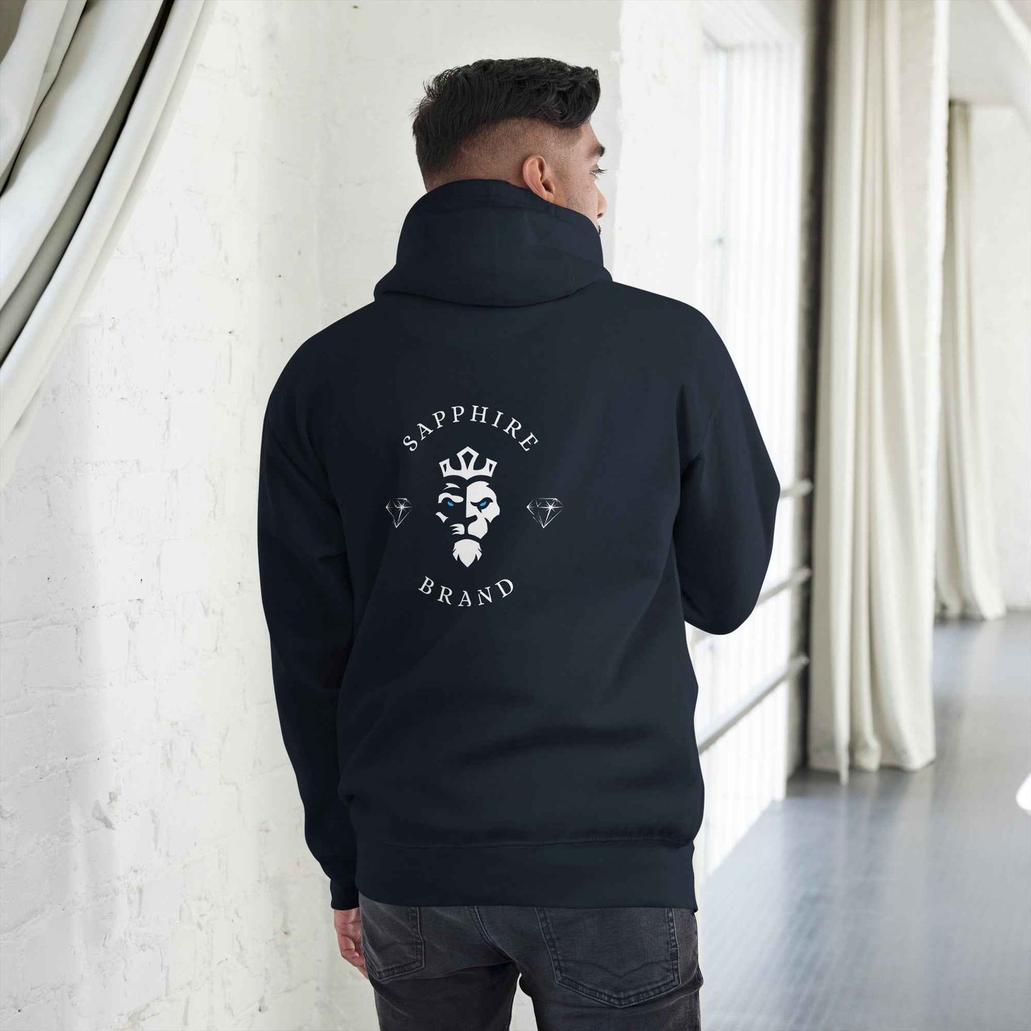 Sapphire Hoodie Streetwear - Classic Premium Brand Hoodie - Sapphire Brand