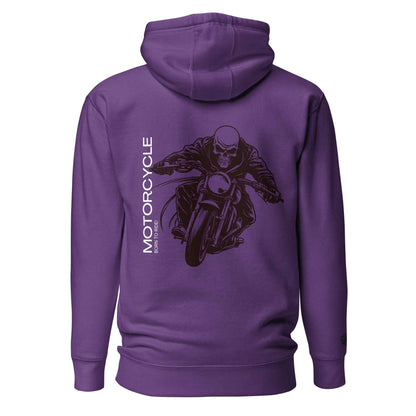 Motorcycle Hoodie for Biker Lifestyle - Stylish Streetwear Essentials - Sapphire Brand