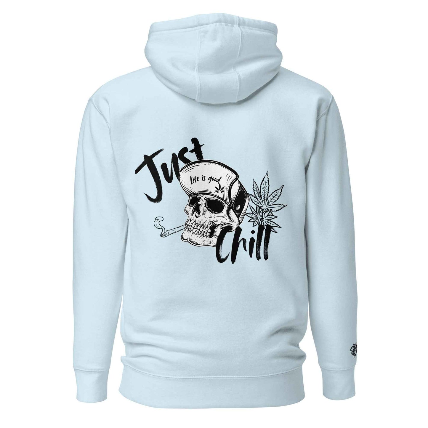 Just Chill Hoodie - Embrace Relaxed Lifestyle Streetwear - Sapphire Brand