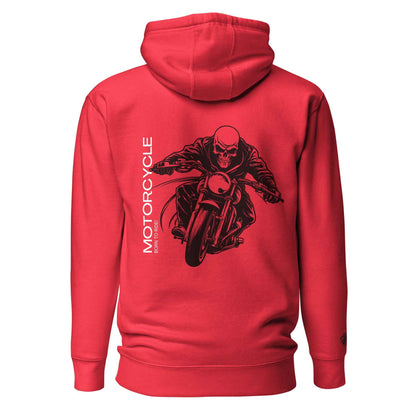 Motorcycle Hoodie for Biker Lifestyle - Stylish Streetwear Essentials - Sapphire Brand
