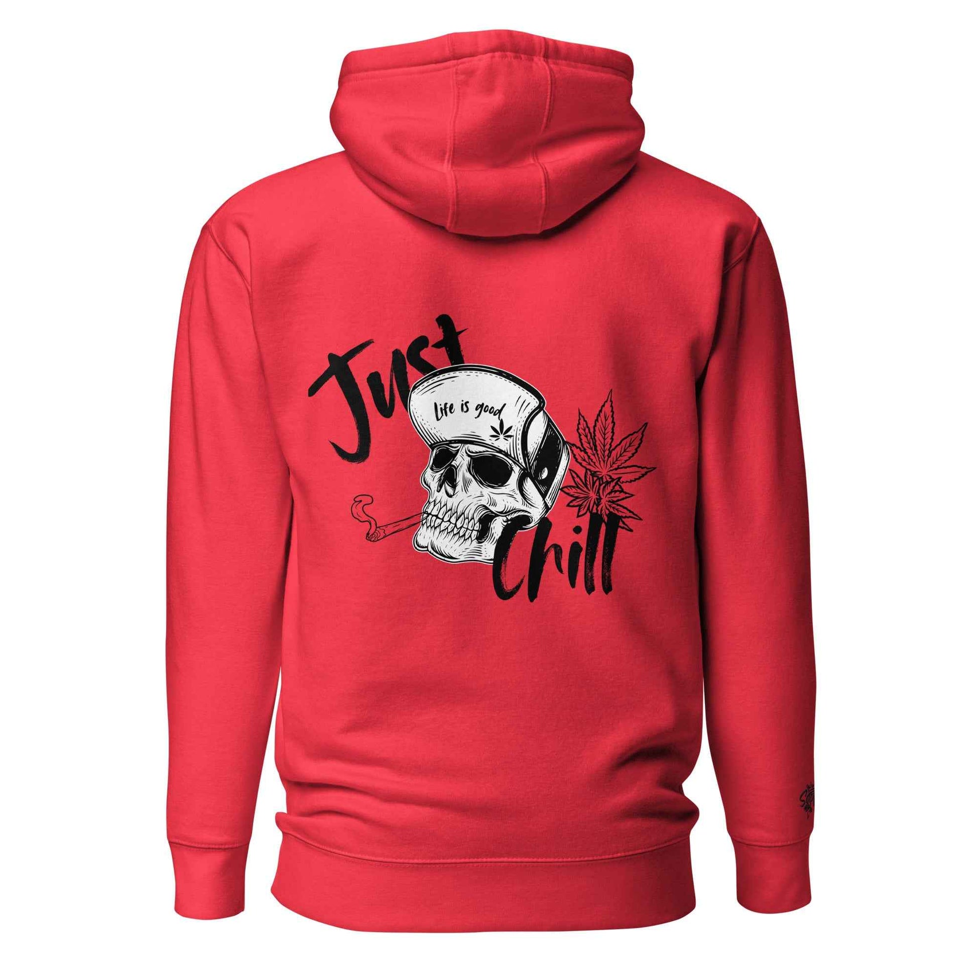 Just Chill Hoodie - Embrace Relaxed Lifestyle Streetwear - Sapphire Brand