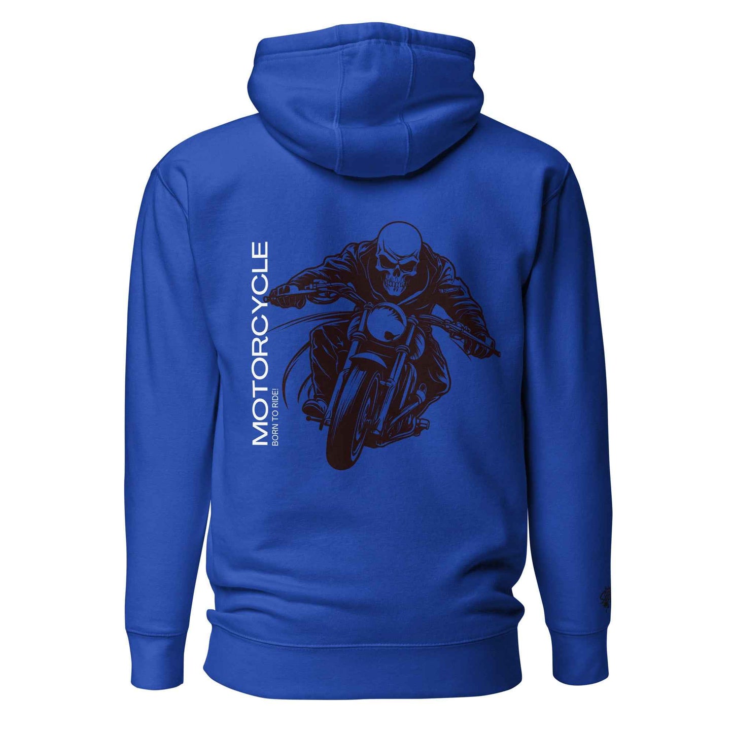 Motorcycle Hoodie for Biker Lifestyle - Stylish Streetwear Essentials - Sapphire Brand