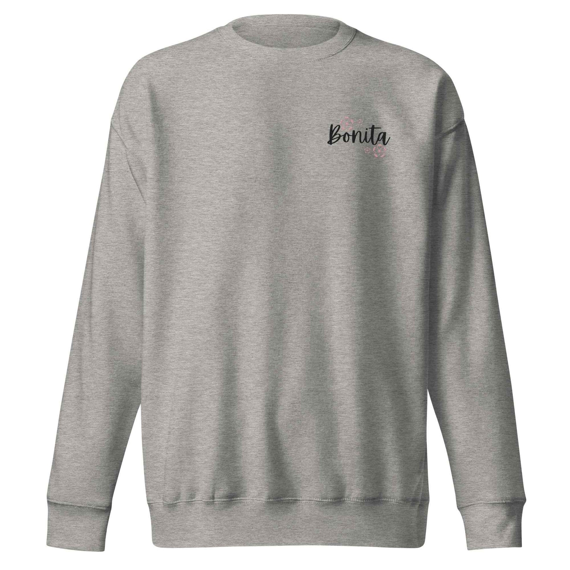Bonita Premium Latina Pride Sweatshirt - Celebrate Your Culture in Style - Sapphire Brand