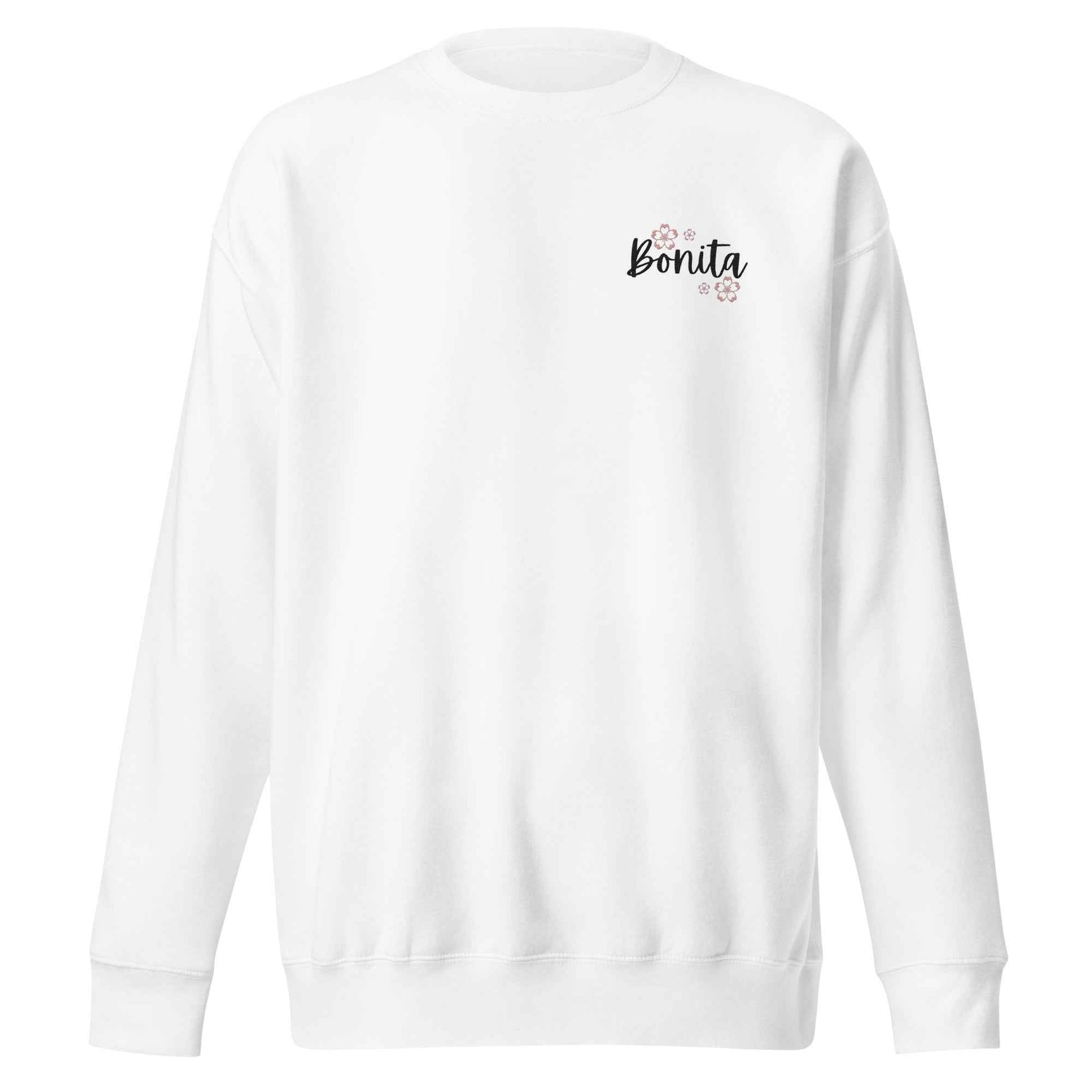 Bonita Premium Latina Pride Sweatshirt - Celebrate Your Culture in Style - Sapphire Brand