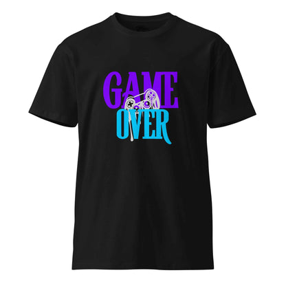 Game Over T-Shirt - Premium Gamer Lifestyle Tee - Sapphire Brand