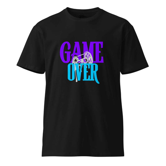 Game Over T-Shirt - Premium Gamer Lifestyle Tee - Sapphire Brand