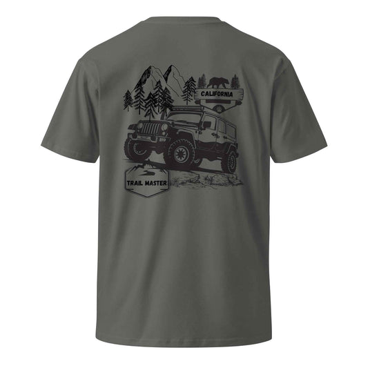 Trail Master Premium Outdoor Adventure T-Shirt - Perfect Tee for Explorers - Sapphire Brand