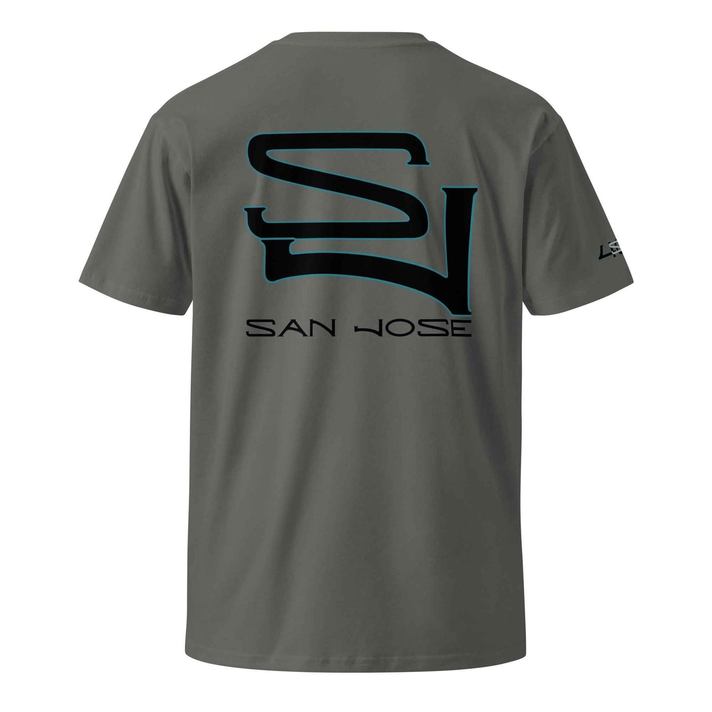 SJ Premium T-Shirt - Discover San Jose Streetwear Style - Sapphire Brand