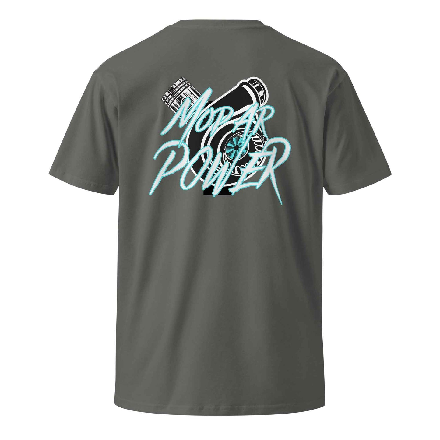 Mopar Power T-Shirt - Premium Tee for Car Enthusiasts - Sapphire Brand
