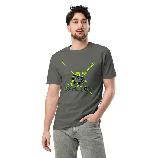 Game On Premium Gaming Enthusiast T-Shirt - Perfect Tee for Gamers - Sapphire Brand