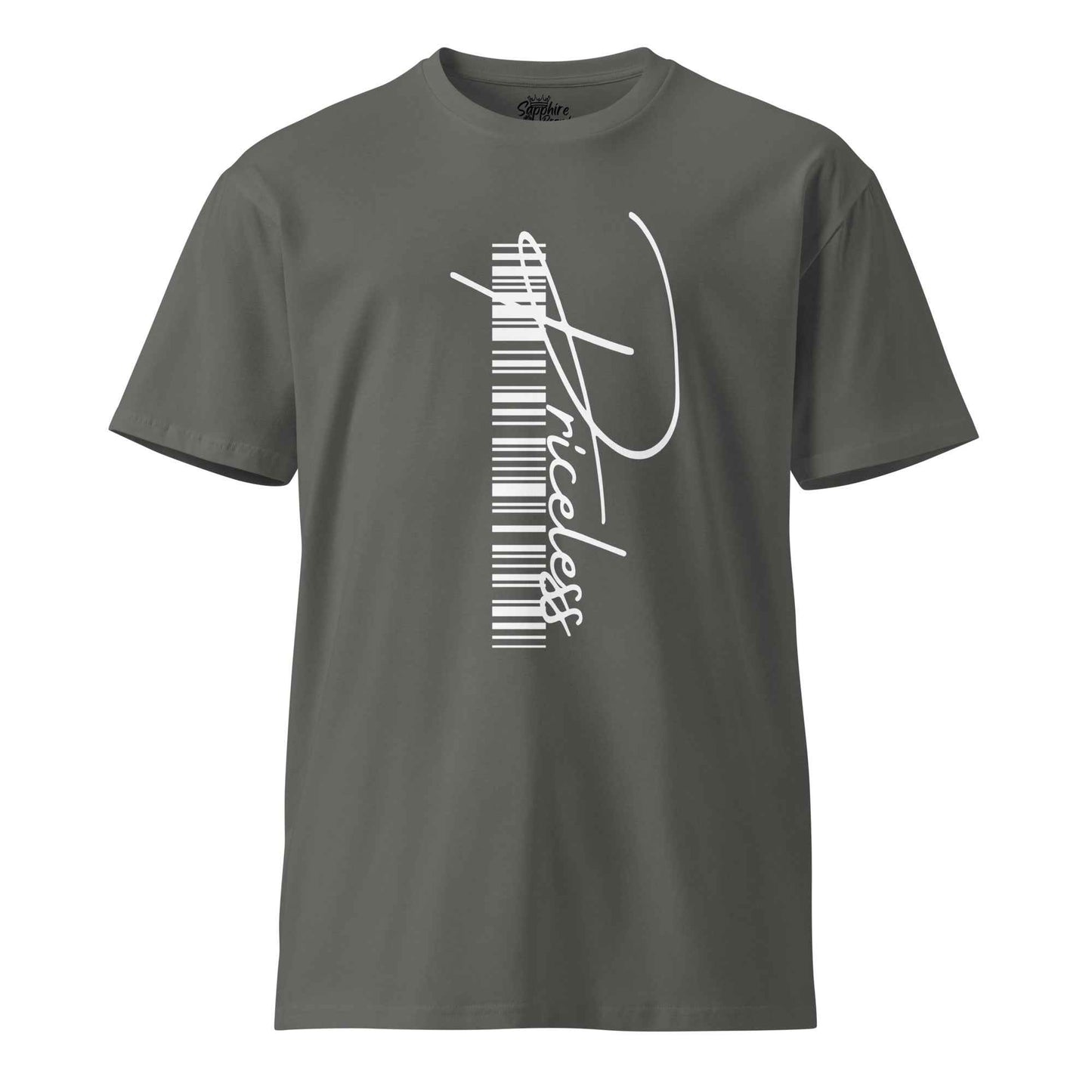 Priceless Premium Motivational Graphic T-Shirt - Inspire Every Day - Sapphire Brand