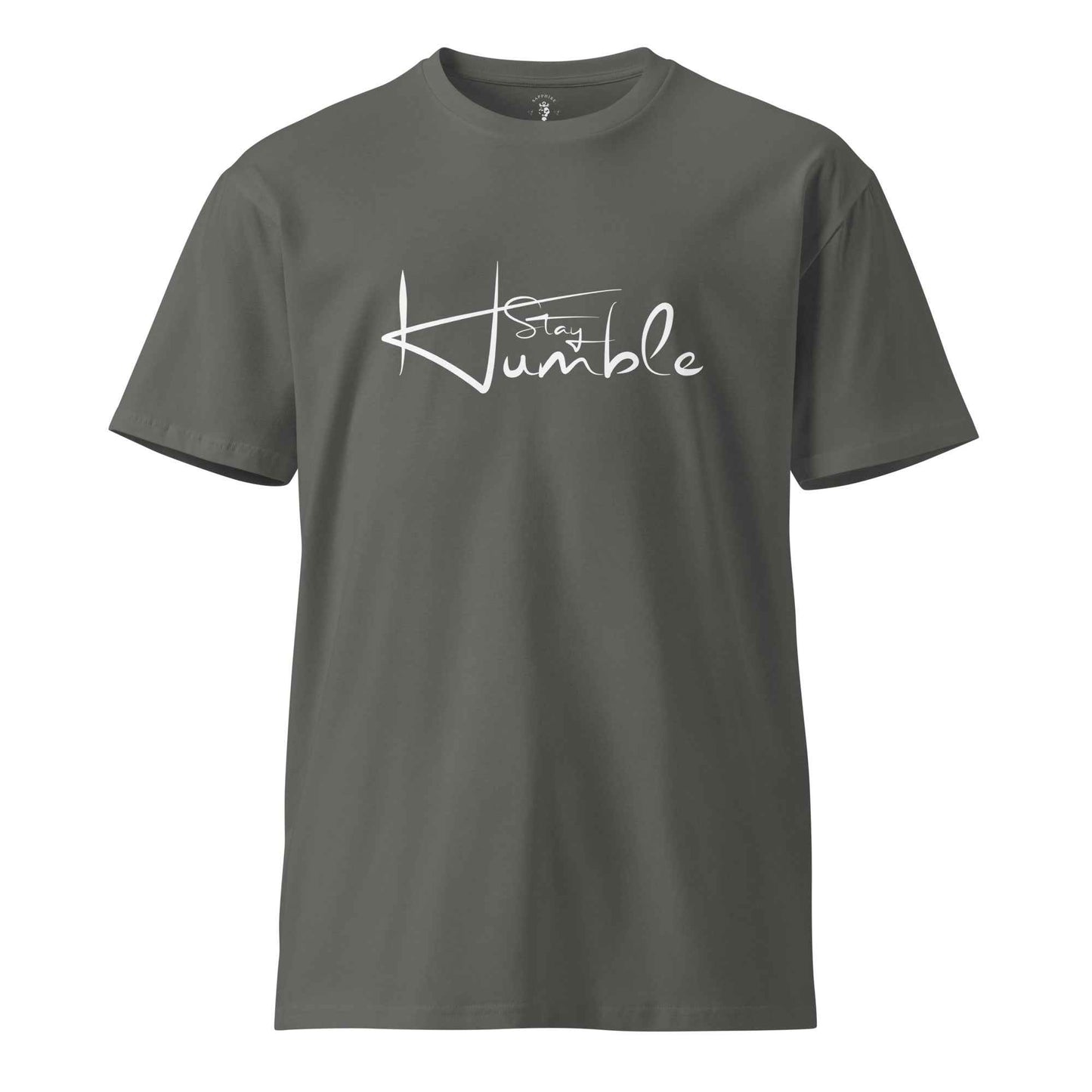 Humble Premium Motivational Cotton T-Shirt for Inspiration - Sapphire Brand