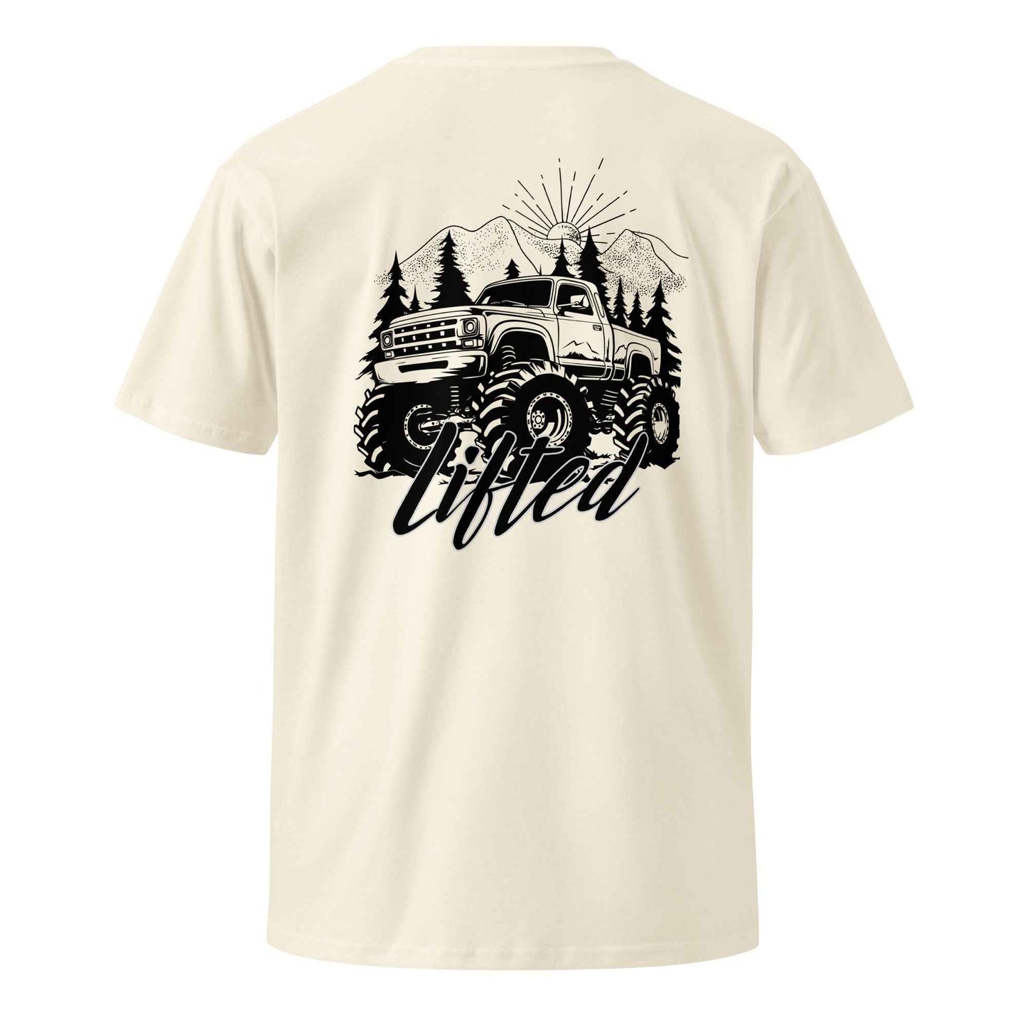Lifted Premium T-Shirt - Trendy Streetwear Graphic Tee for Everyday Style - Sapphire Brand