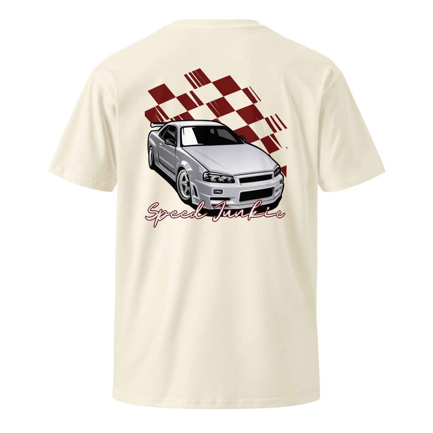 Speed Junkie T-Shirt for Racing Enthusiasts - Ultimate Speed Junkie Tee - Sapphire Brand