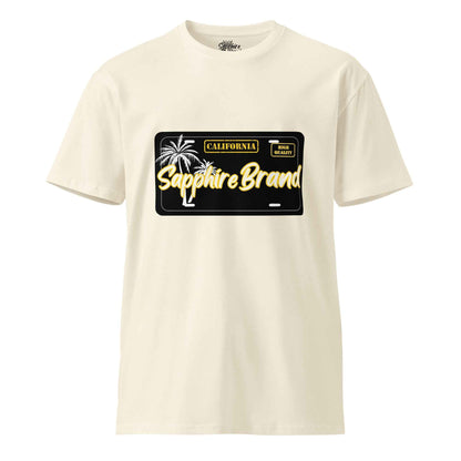 Sapphire Brand Classic Logo Tee - Timeless Style and Comfort - Sapphire Brand