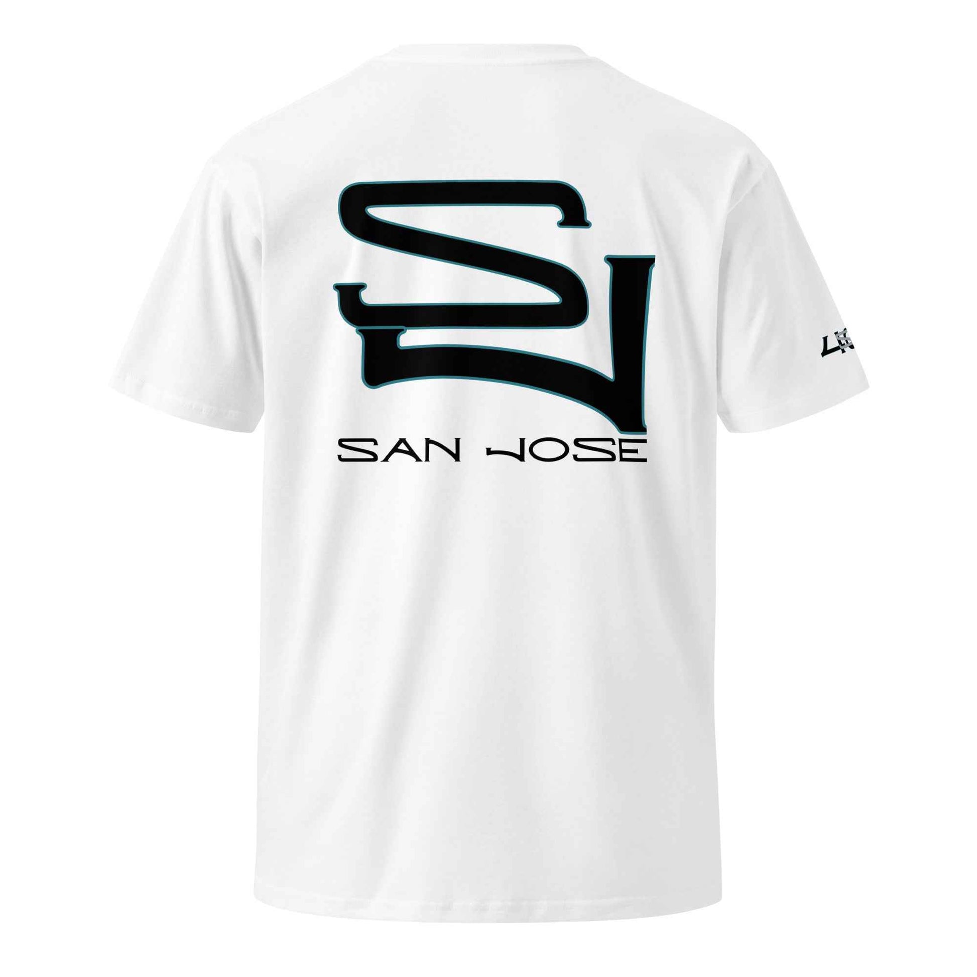 SJ Premium T-Shirt - Discover San Jose Streetwear Style - Sapphire Brand