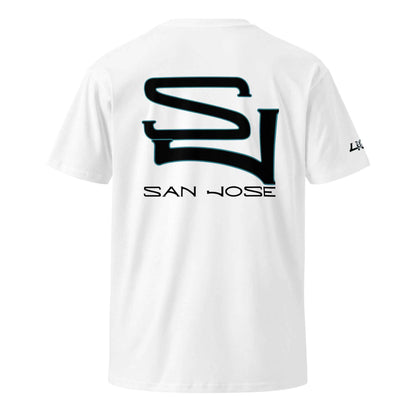 SJ Premium T-Shirt - Discover San Jose Streetwear Style - Sapphire Brand