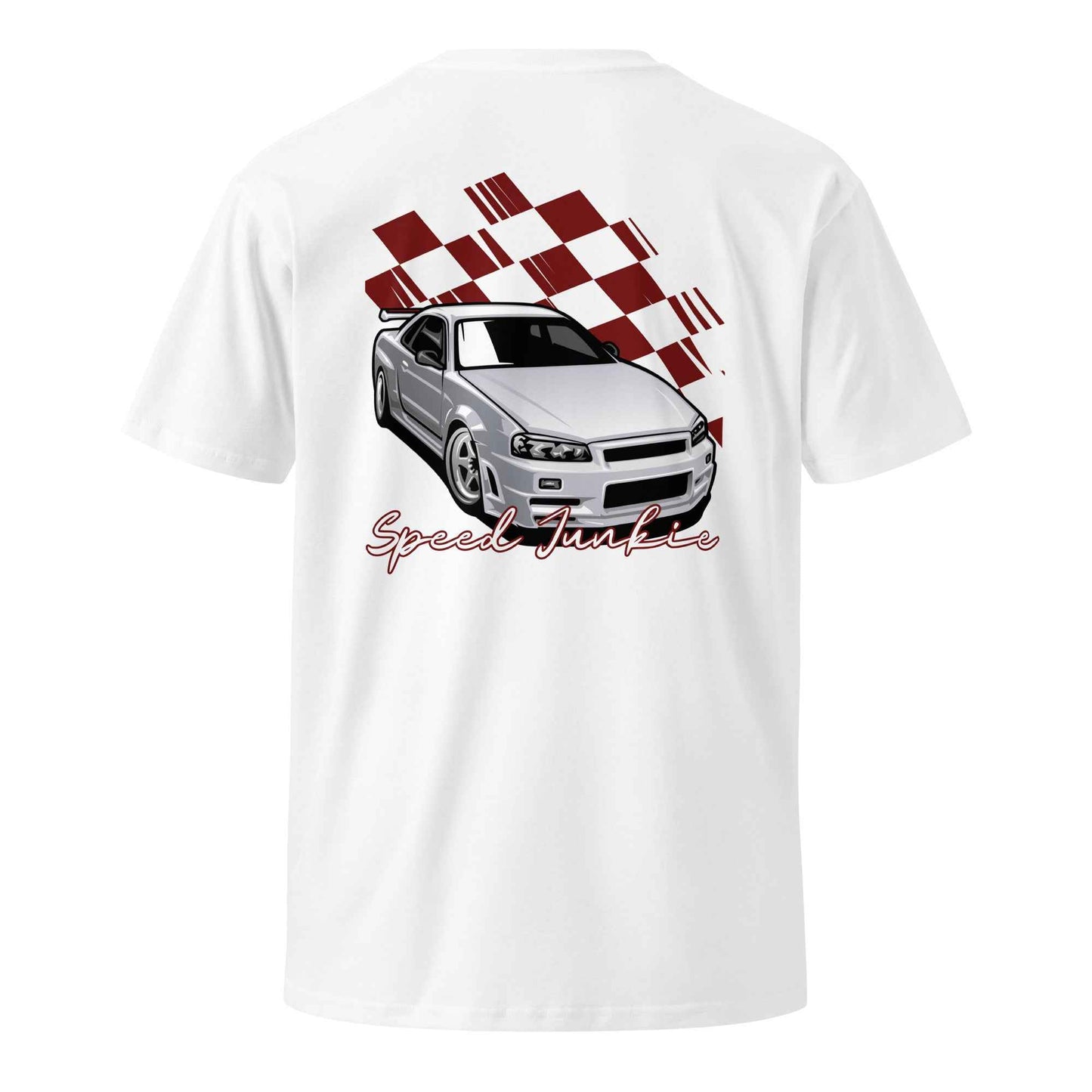 Speed Junkie T-Shirt for Racing Enthusiasts - Ultimate Speed Junkie Tee - Sapphire Brand