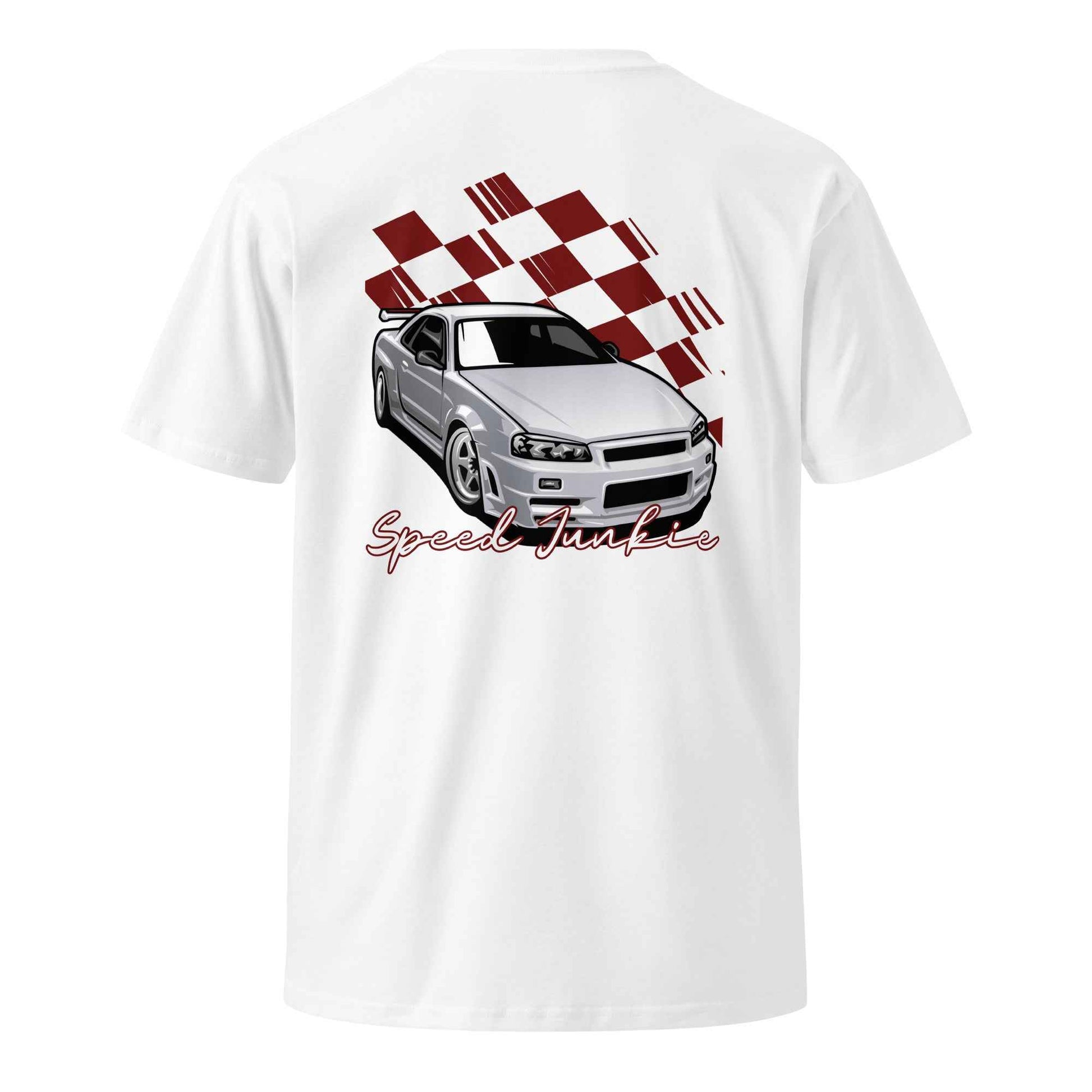Speed Junkie T-Shirt for Racing Enthusiasts - Ultimate Speed Junkie Tee - Sapphire Brand