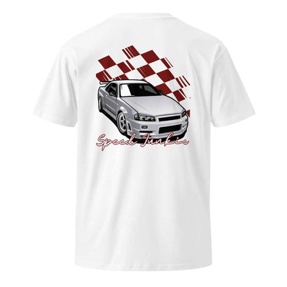Speed Junkie T-Shirt for Racing Enthusiasts - Ultimate Speed Junkie Tee - Sapphire Brand