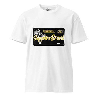 Sapphire Brand Classic Logo Tee - Timeless Style and Comfort - Sapphire Brand