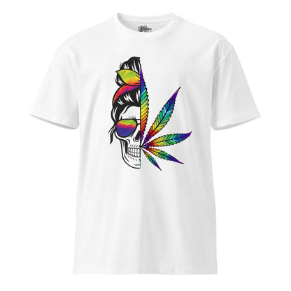 Pride Skull T-Shirt - Premium LGBTQ+ Pride Design - Sapphire Brand