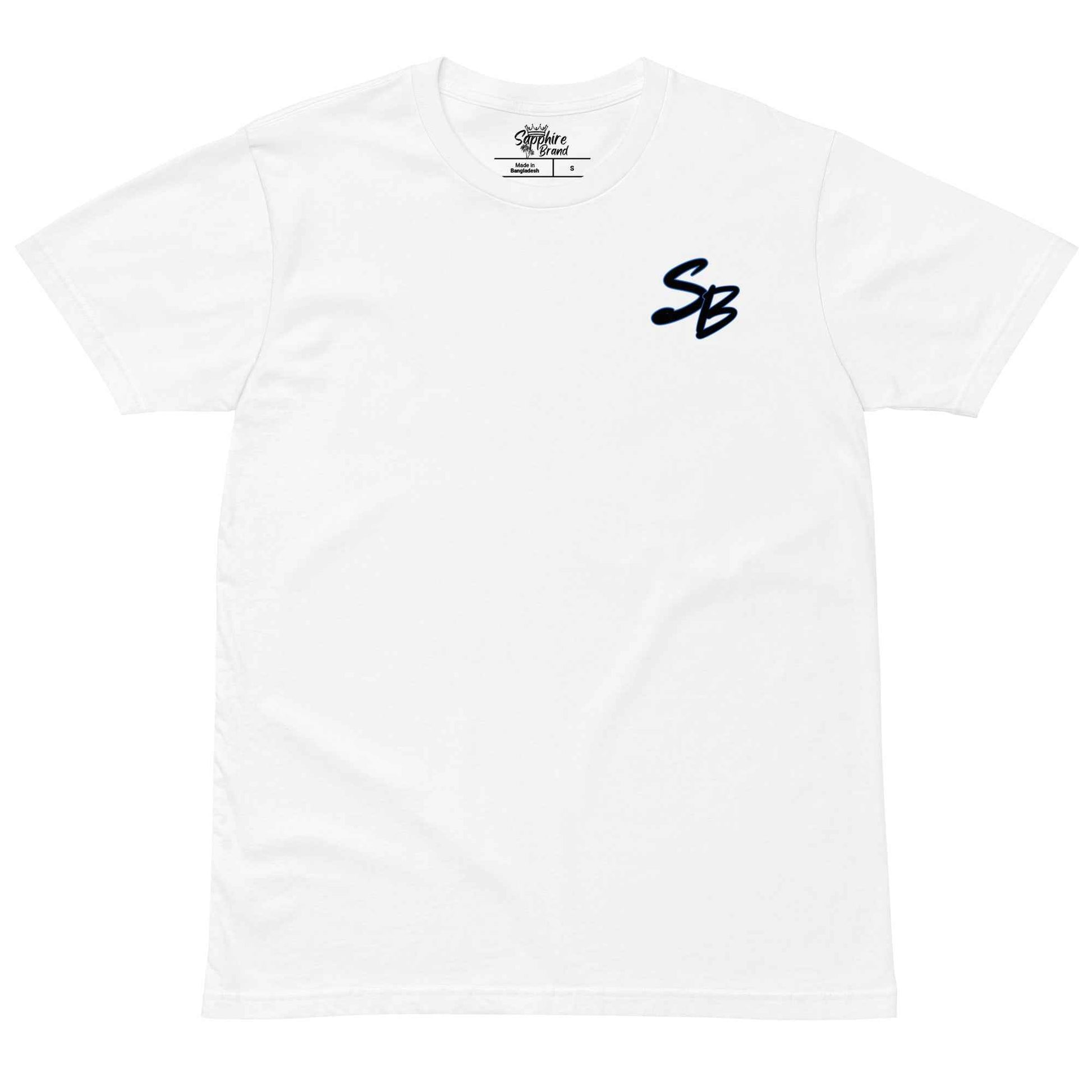 Sapphire Premium Cotton T-Shirt - Signature Quality Tee for Ultimate Comfort - Sapphire Brand