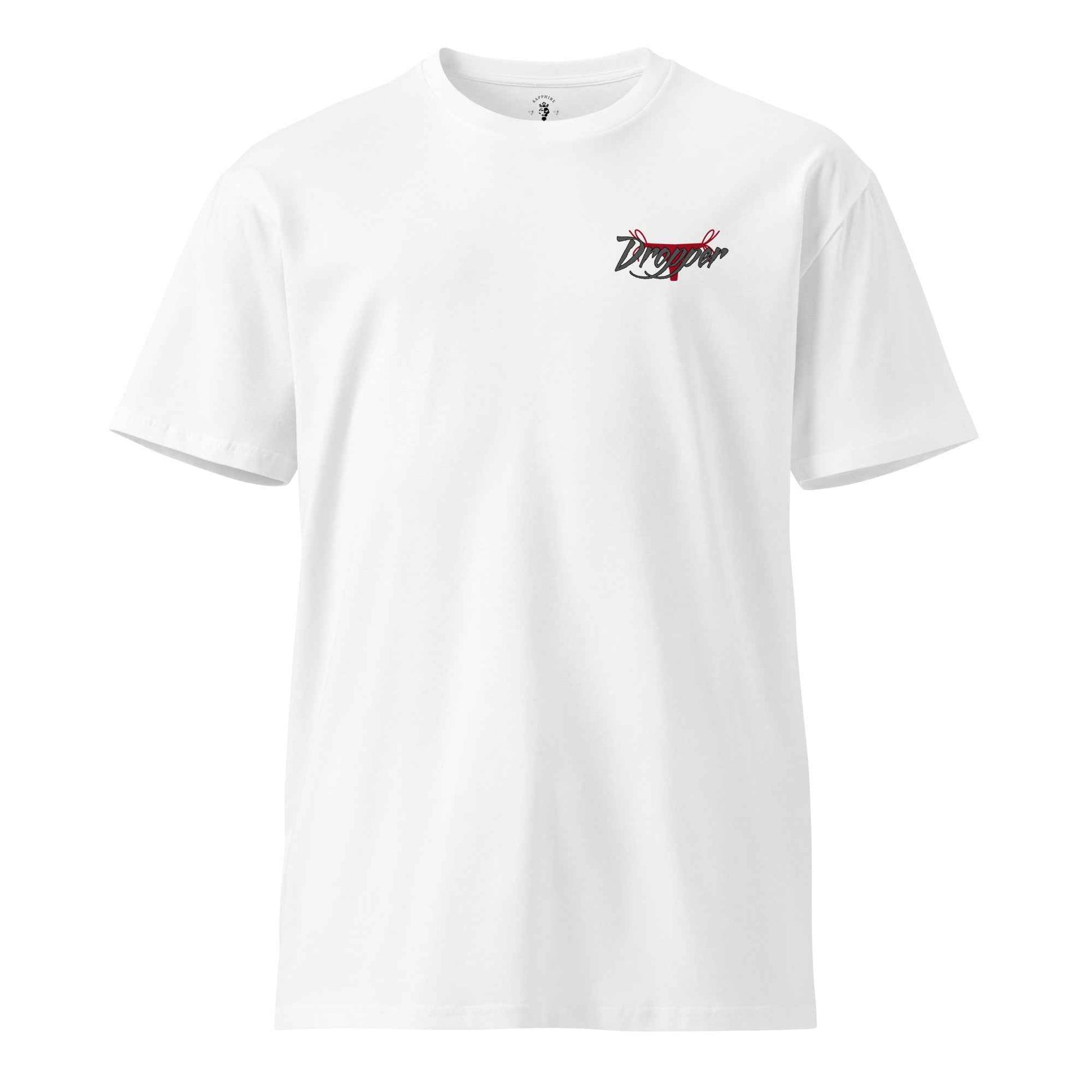 Dropper Premium T-Shirt - Automotive Streetwear T-Shirt in 100% Combed Cotton for Ultimate Comfort - Sapphire Brand