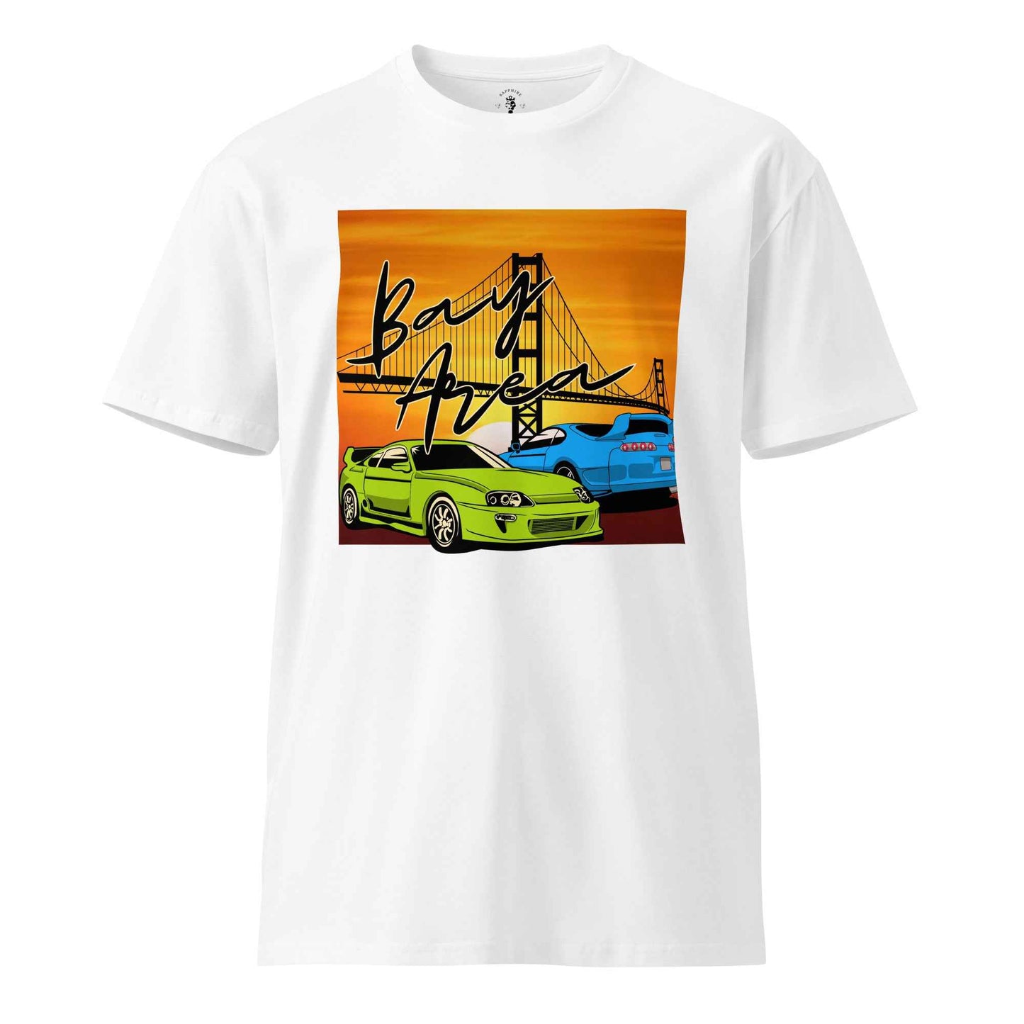 Bay Area Automotive Streetwear T-Shirt - Premium Design from San Francisco - Sapphire Brand
