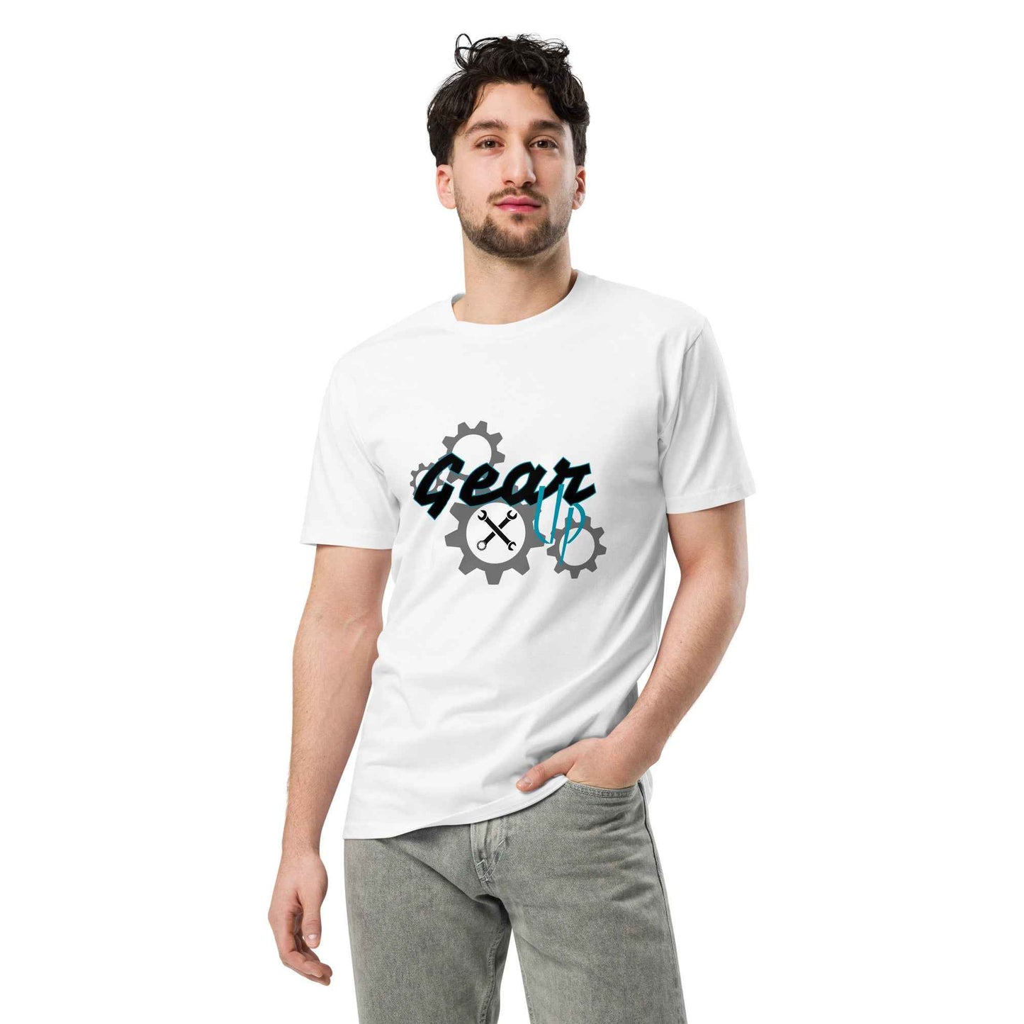 Gear Up Premium T-Shirt - Elevate Your Style with Comfort and Quality - Sapphire Brand