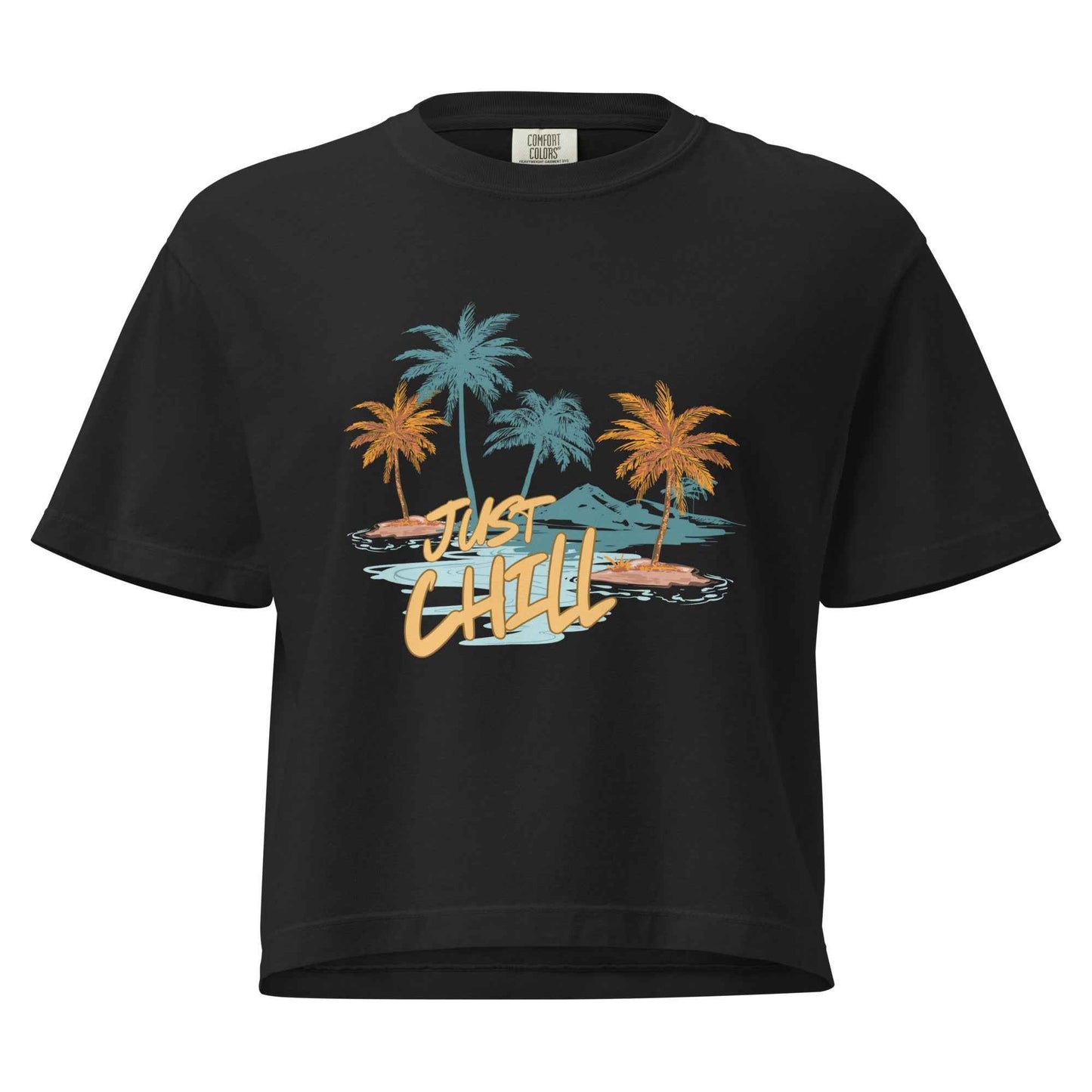 Women's Heavyweight Boxy Tee for Ultimate Comfort and Chill Style - Sapphire Brand