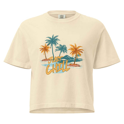 Women's Heavyweight Boxy Tee for Ultimate Comfort and Chill Style - Sapphire Brand