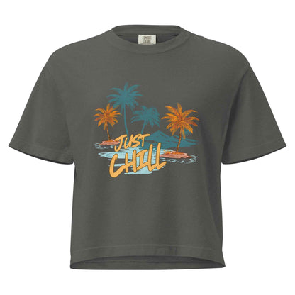 Women's Heavyweight Boxy Tee for Ultimate Comfort and Chill Style - Sapphire Brand